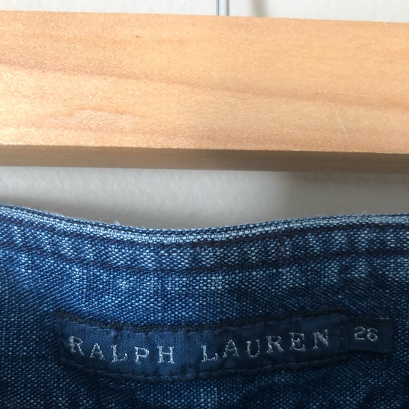 Ralph Lauren Jean low cut straight leg with belt - Picture 3 of 7